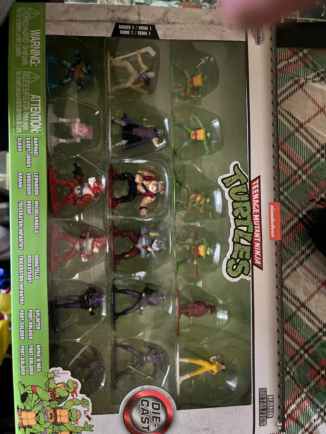 Teenage Mutant Ninja Turtles Nano Metalfigs 12-Piece Figure Set - photo 2