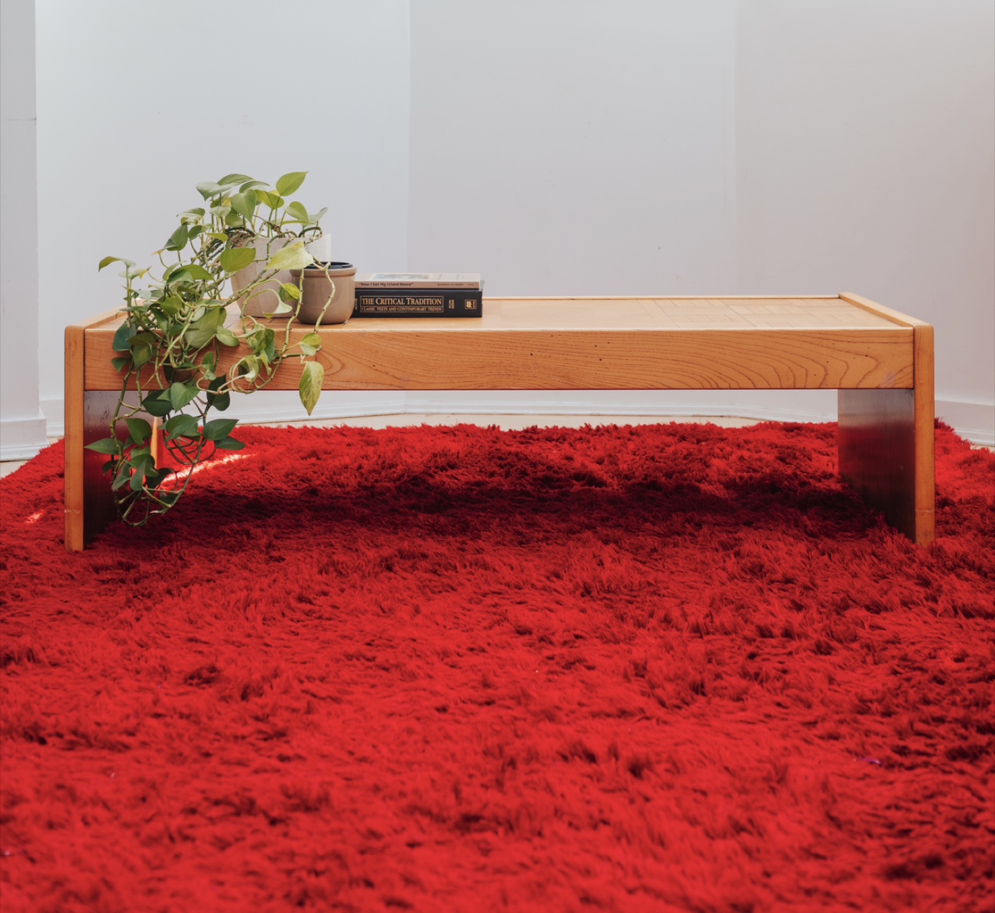 Postmodern Parquet Oak Coffee Table - photo 2
