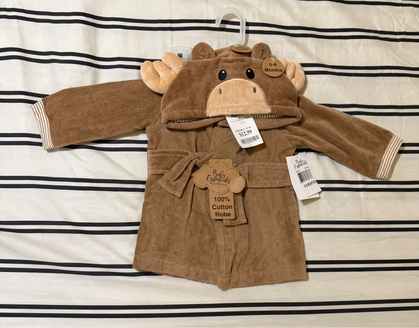 Baby Essentials Moose Robe 0-9 Months - photo 2