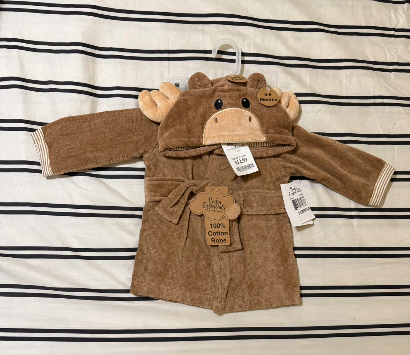 Baby Essentials Moose Robe 0-9 Months