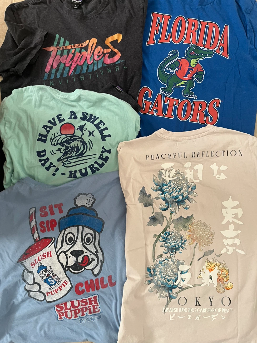 Bundle Lot of 5 Men’s Size Large T-shirts