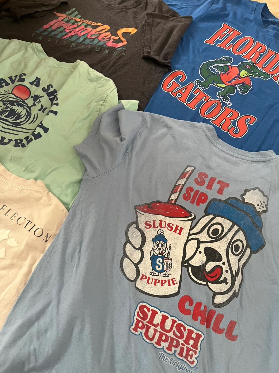 Bundle Lot of 5 Men’s Size Large T-shirts - photo 4