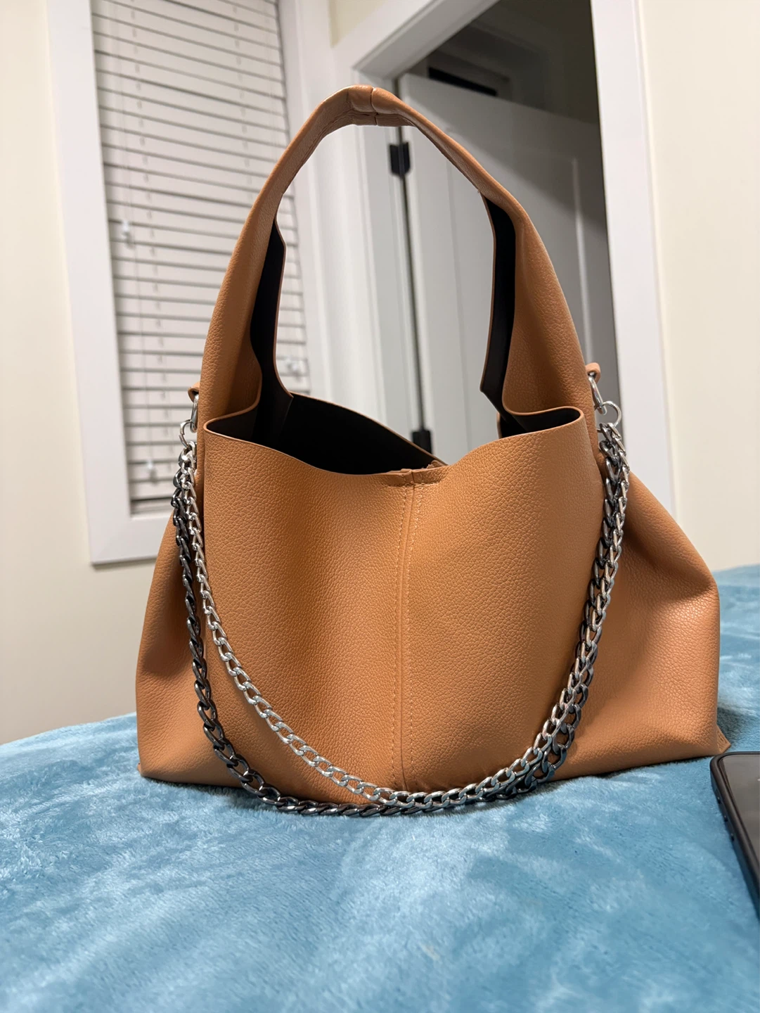 Call it spring Shoulder Bag with Chain Detail