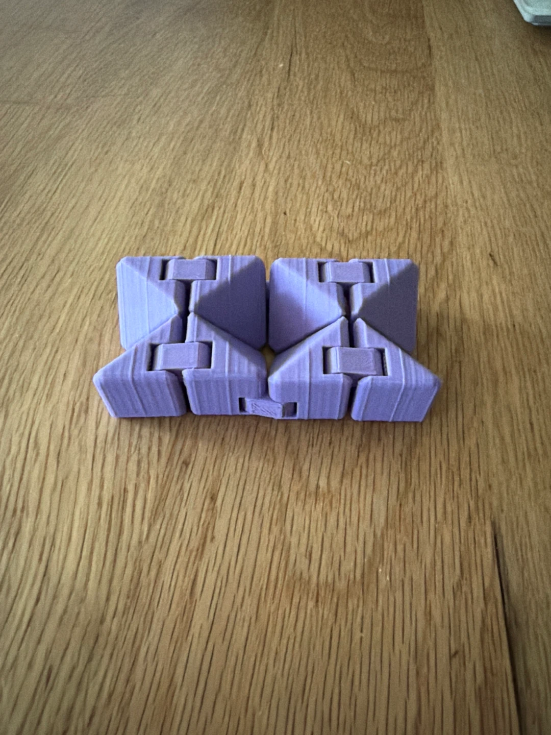 Purple Infinity Cube Fidget Toy