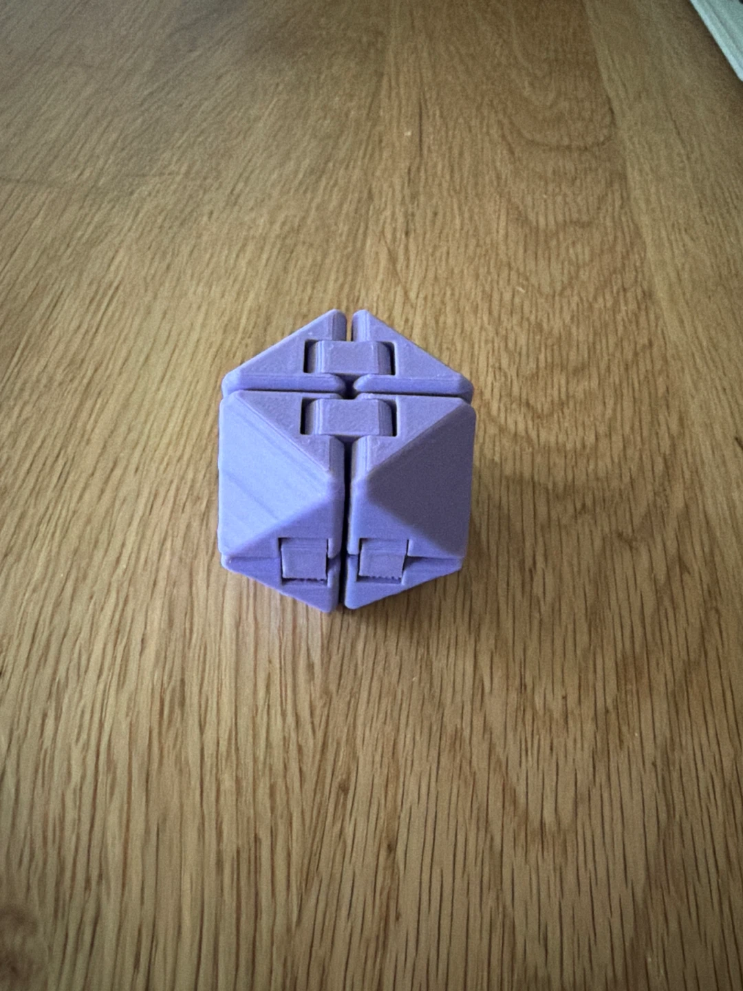 Purple Infinity Cube Fidget Toy - photo 2