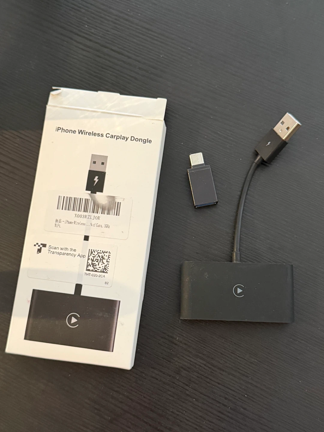 Wireless CarPlay Adapter for iPhone, fits for iOS 10+