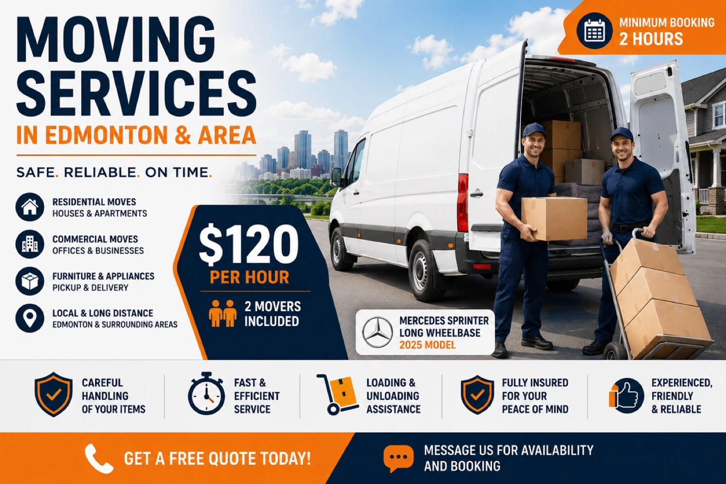 Moving Services in Edmonton & Area