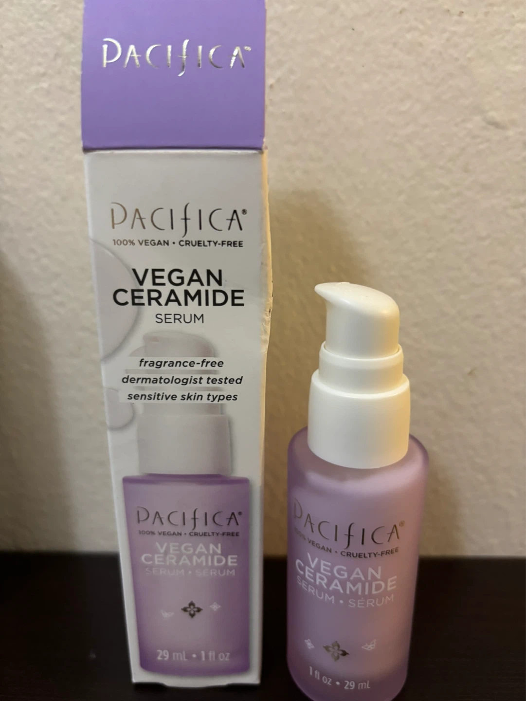 NEW-Pacifica Vegan Ceramide Serum 1 fl oz