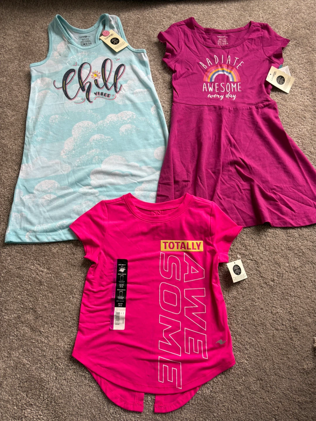 George Toddler Girls XS (4-5) lots