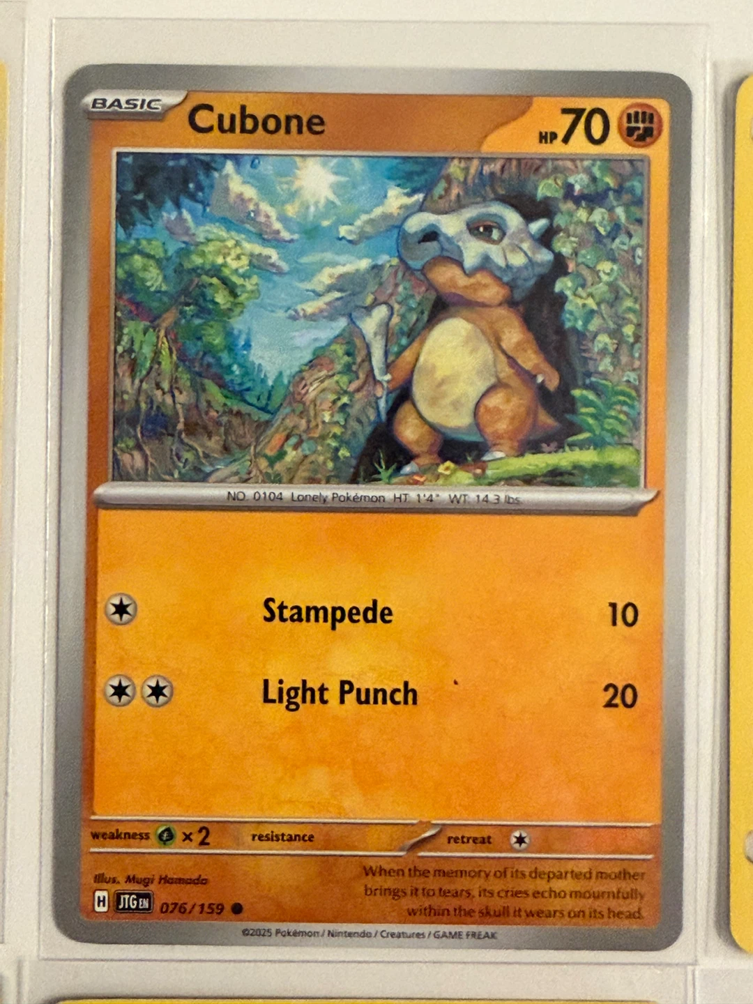 Pokemon Cubone Collection - photo 3