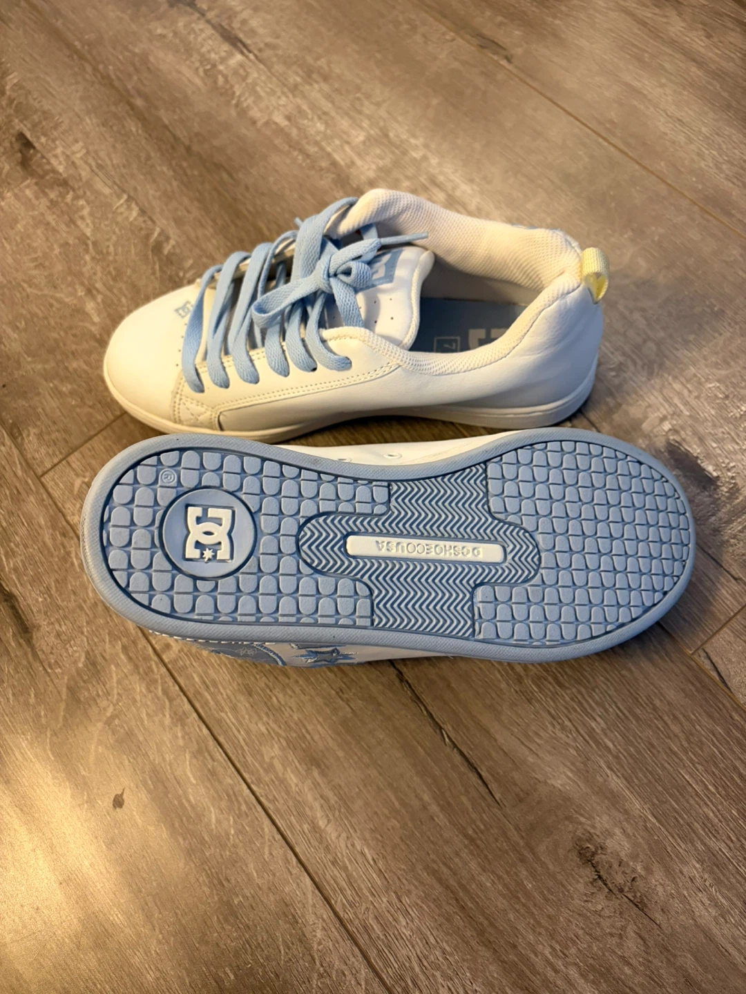 🔵 Brand new: DC Shoes White/Light Blue - photo 2
