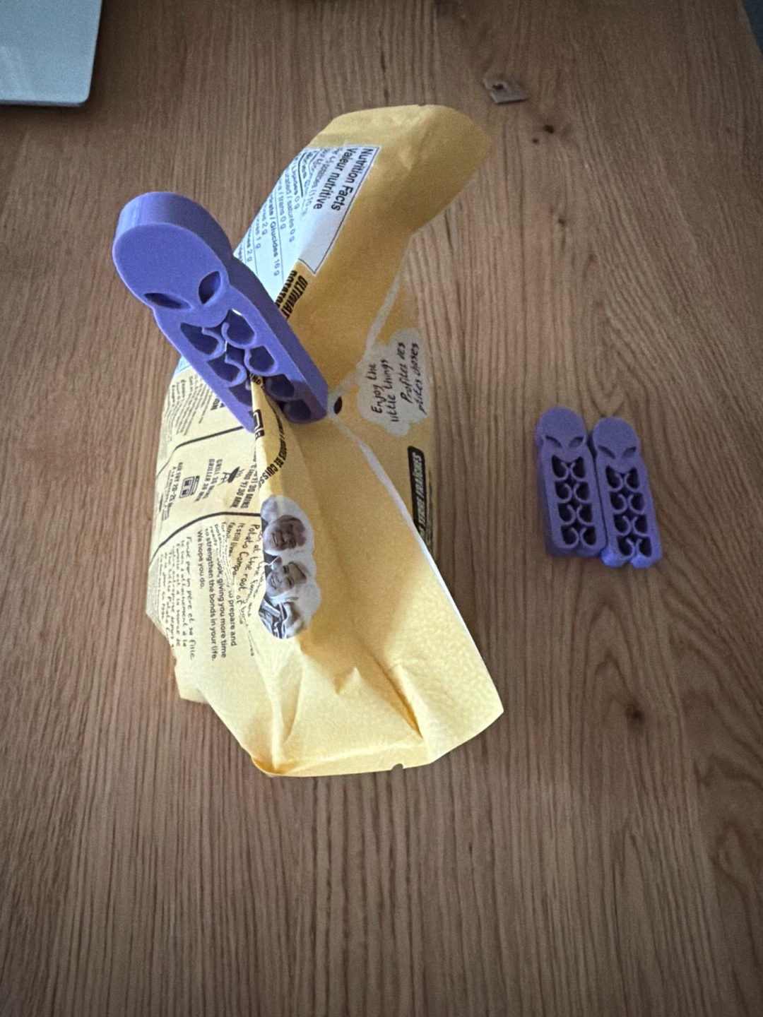 Purple Alien Bag Clips (Set of 3) - photo 3