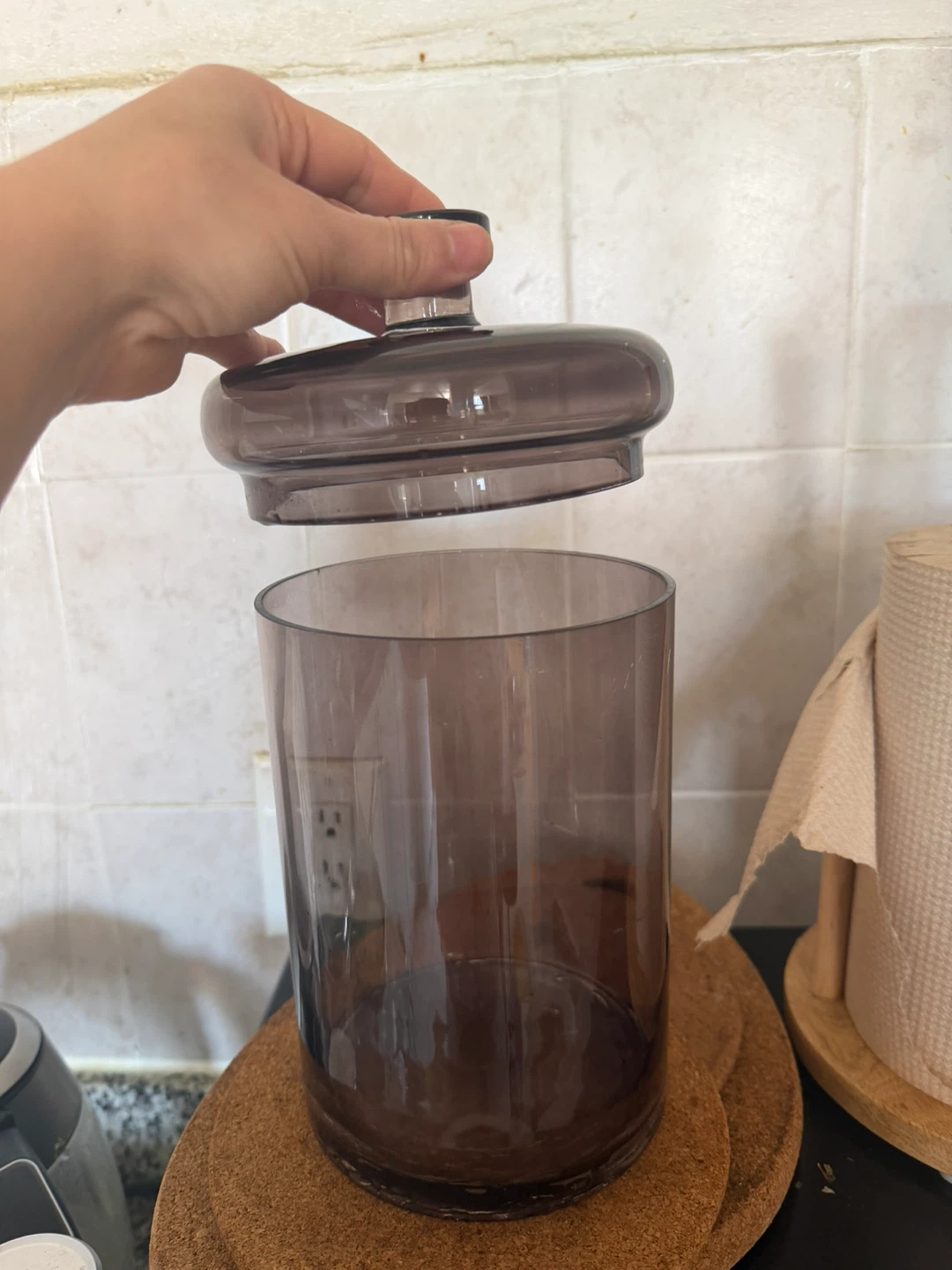 Glass Canister with Lid - photo 3