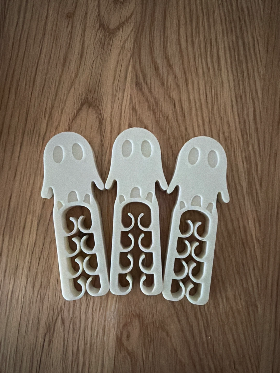Set of 3 Ghost-Shaped Bag Clips