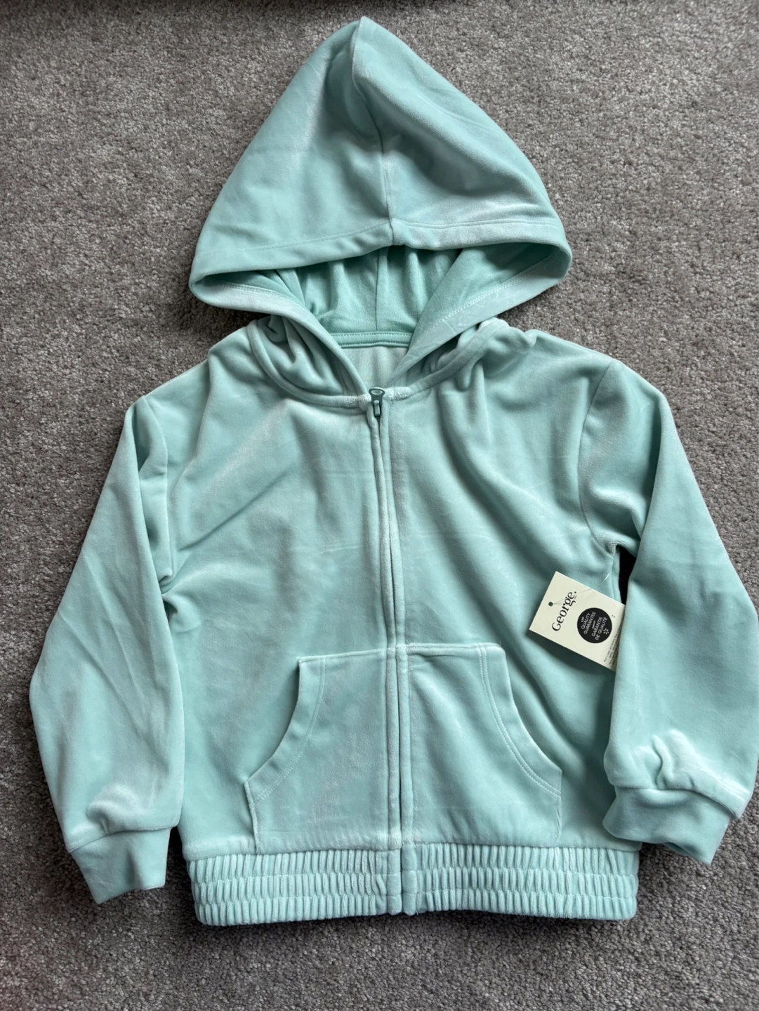 Girls George Zip-Up Hoodie