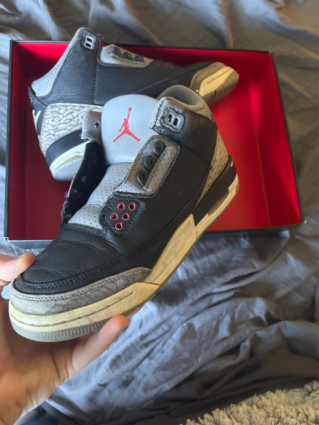 Air Jordan 3 Retro (GS) Sneakers - photo 4