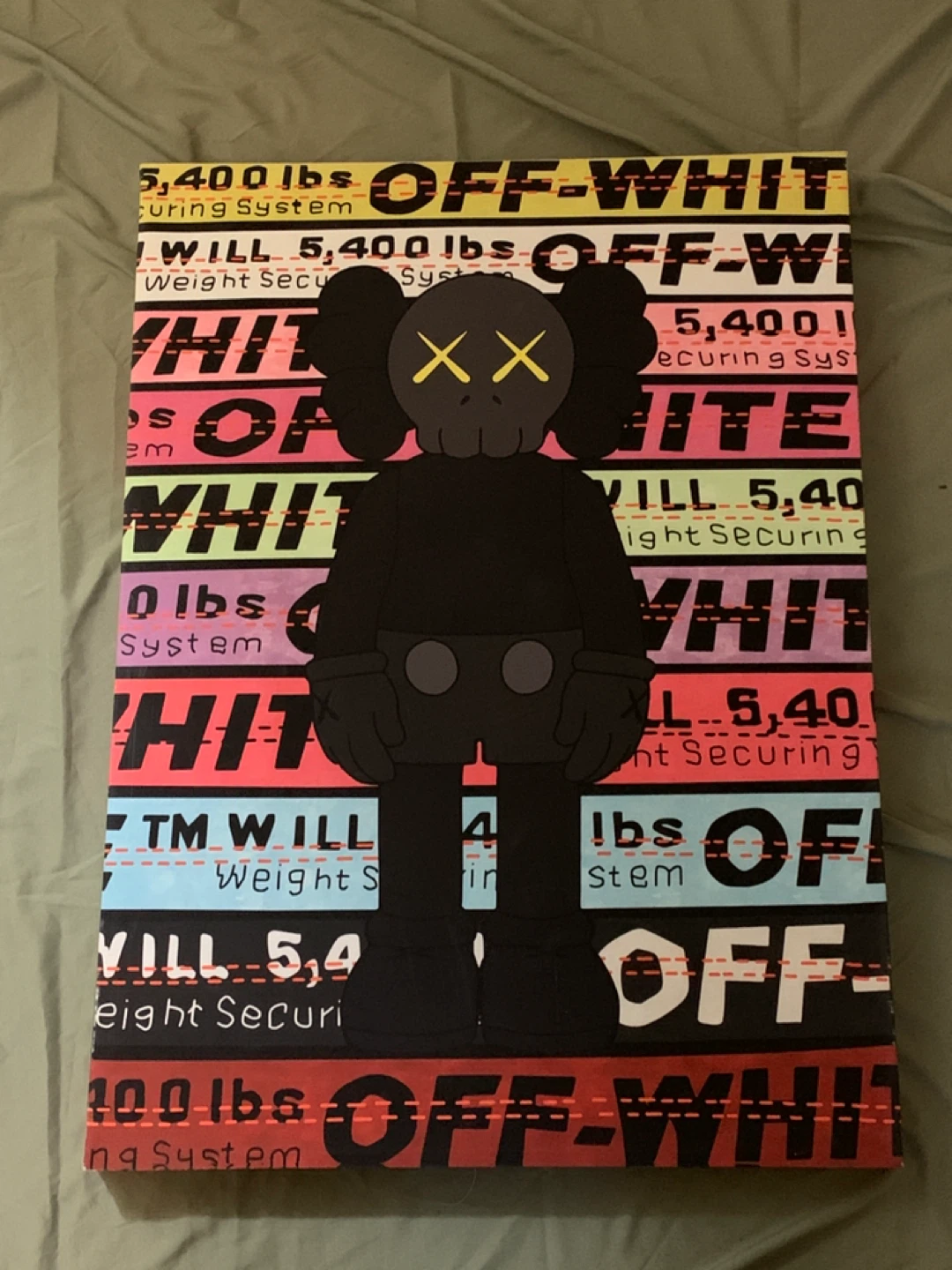 OFF-WHITE x KAWS Art Print