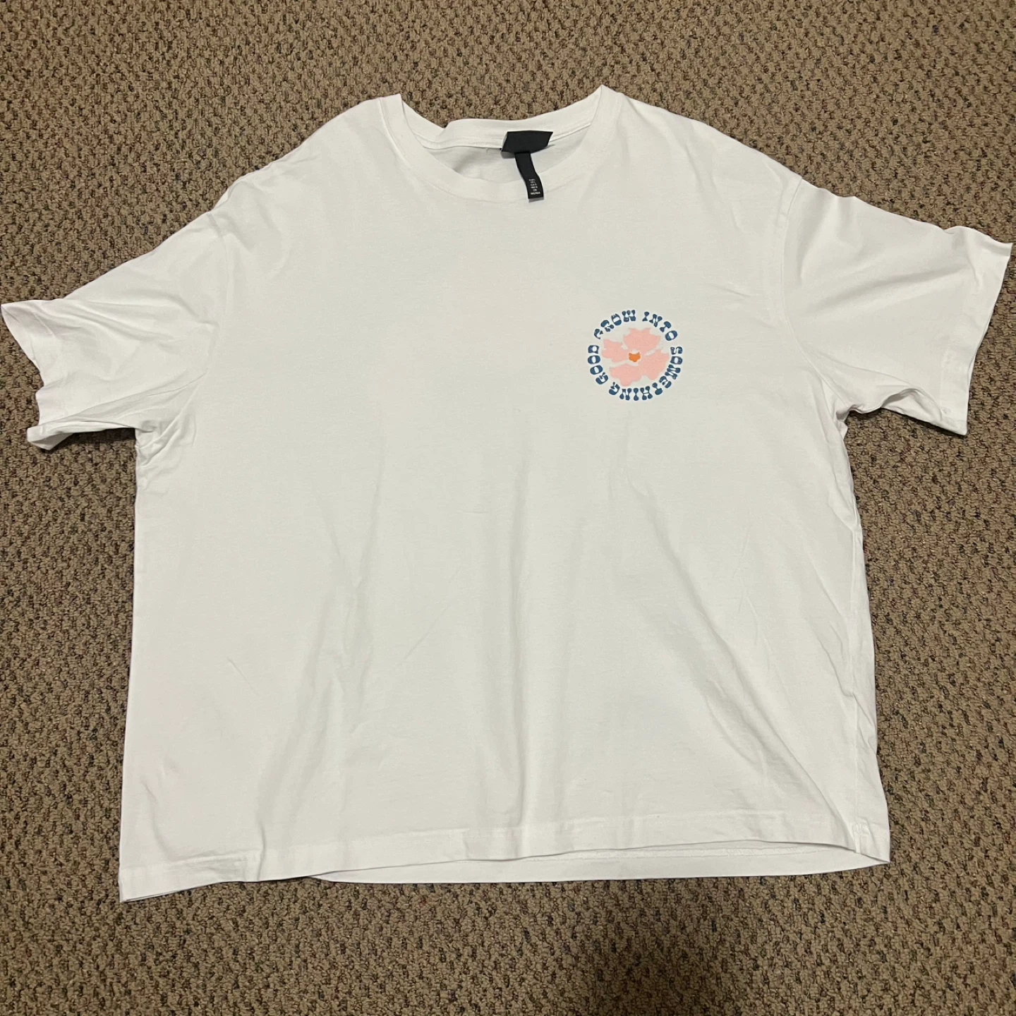 H&M Floral T-shirt Size L