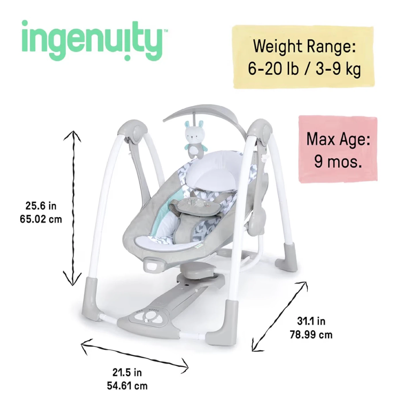 Baby Swing - photo 3