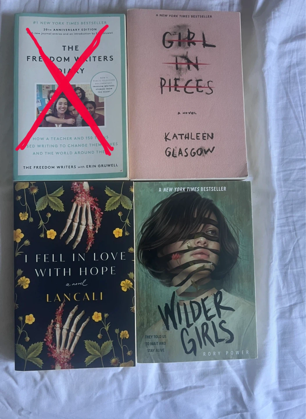 Set of 4 Young Adult Novels