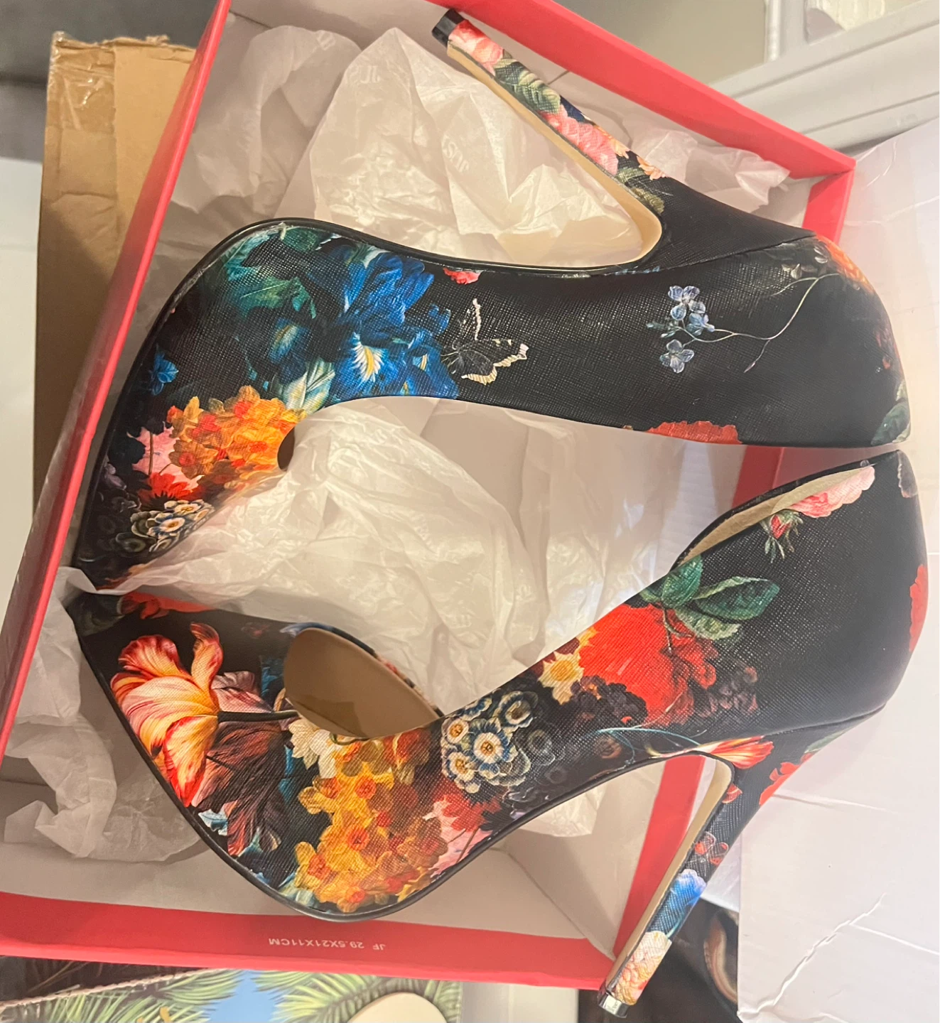 JustFab Floral Heels - photo 3
