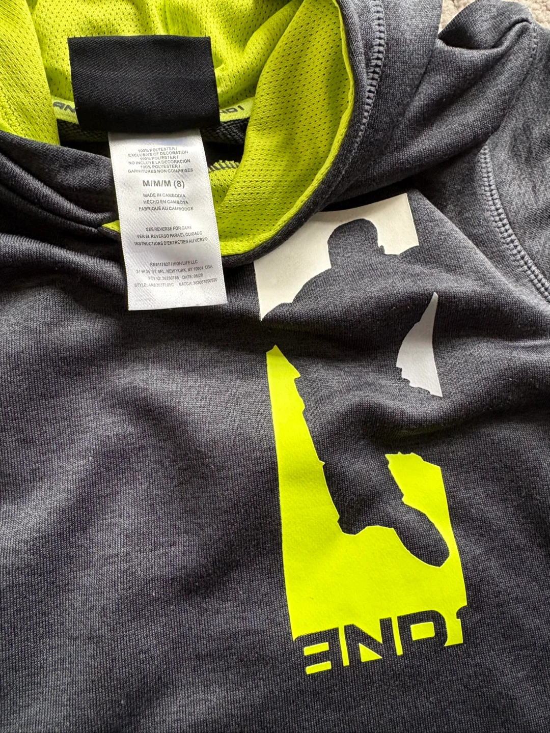 Boys Nike Dri-FIT Hoodie / andi hoodie size 8 - photo 4