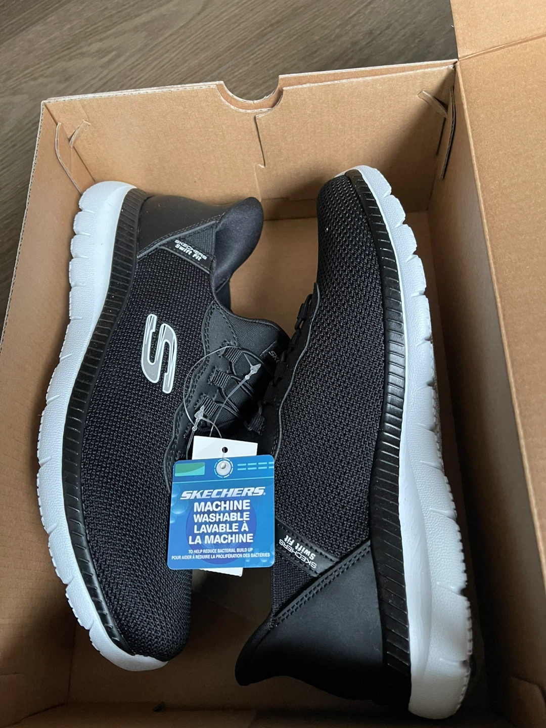 Skechers Men's Black Memory Foam Sneakers - photo 2