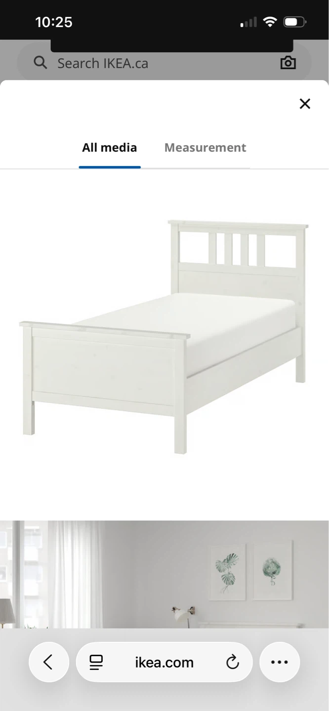 Single IKEA bed