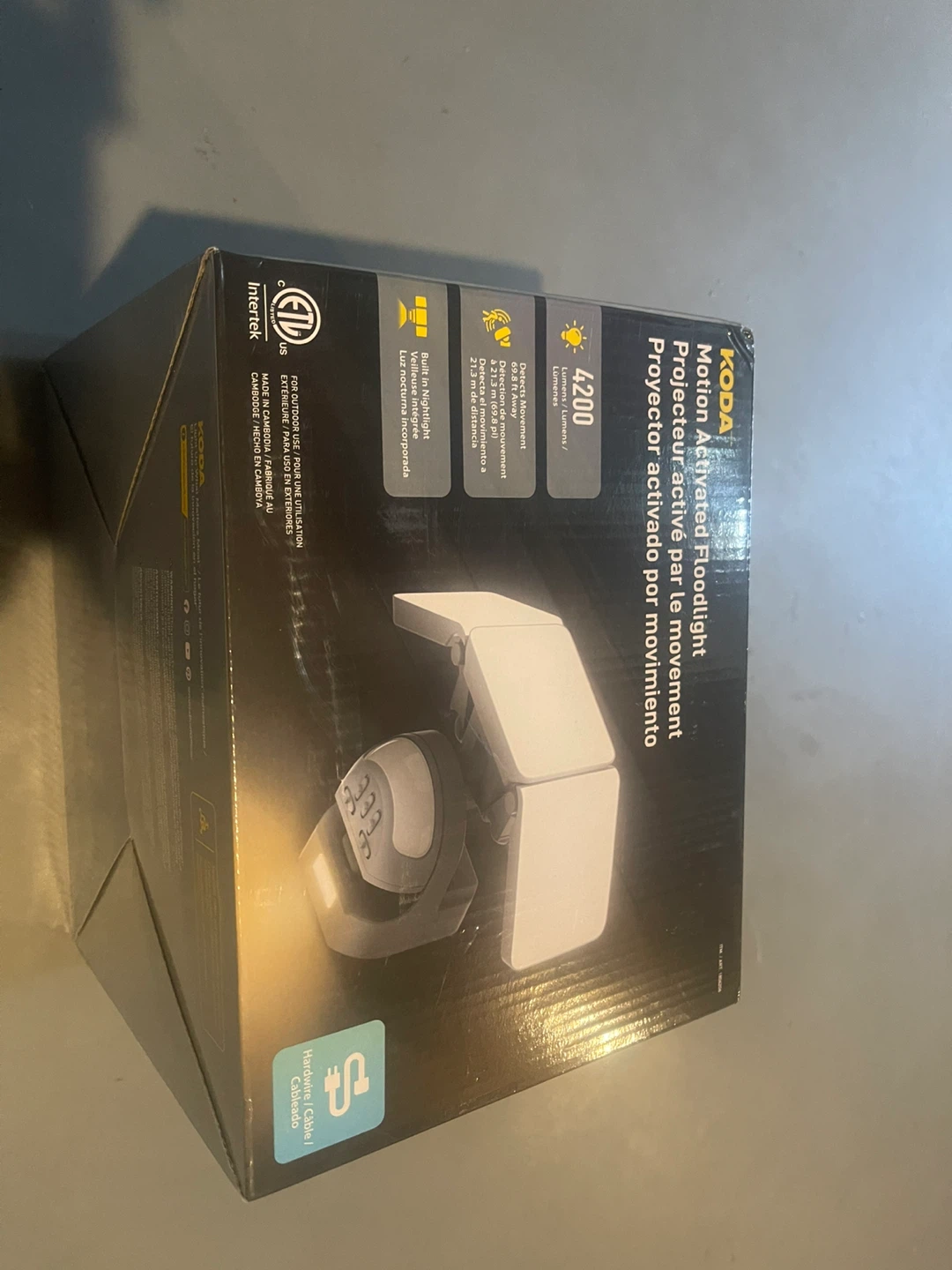 KODA Motion Activated Floodlight 4200 Lumens