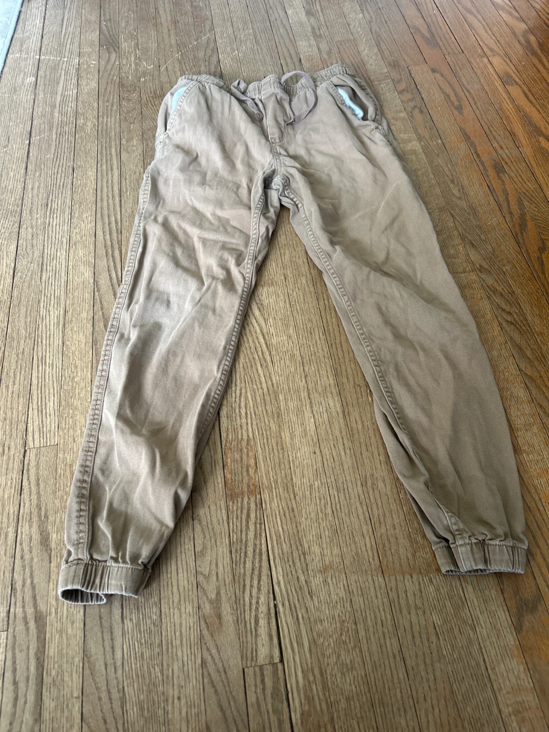 Men's Khaki Jogger Pants