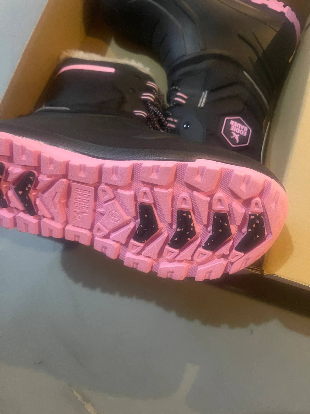 Eddie Bauer Kids Snow Boots Size 3 - photo 3
