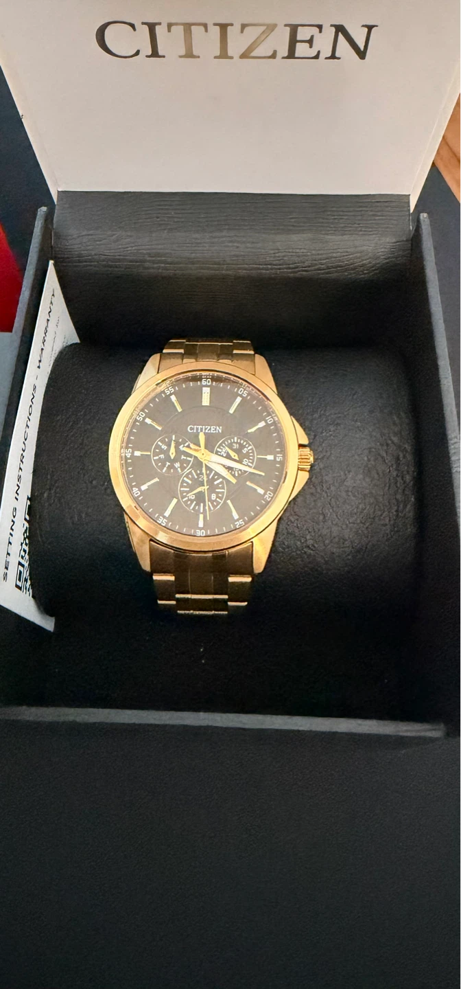 Citizen Gold Tone Chronograph Watch - photo 2