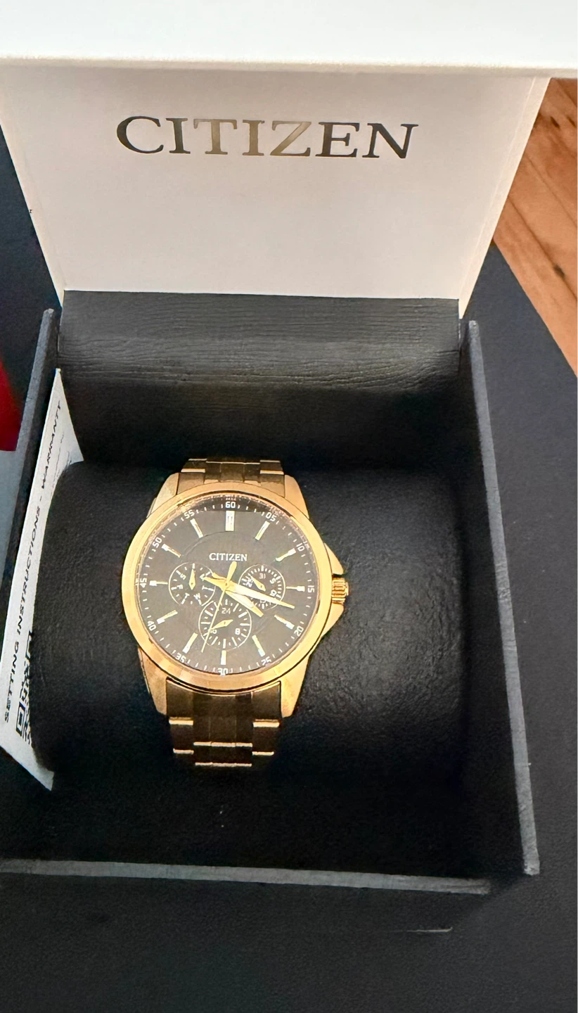 Citizen Gold Tone Chronograph Watch - photo 4