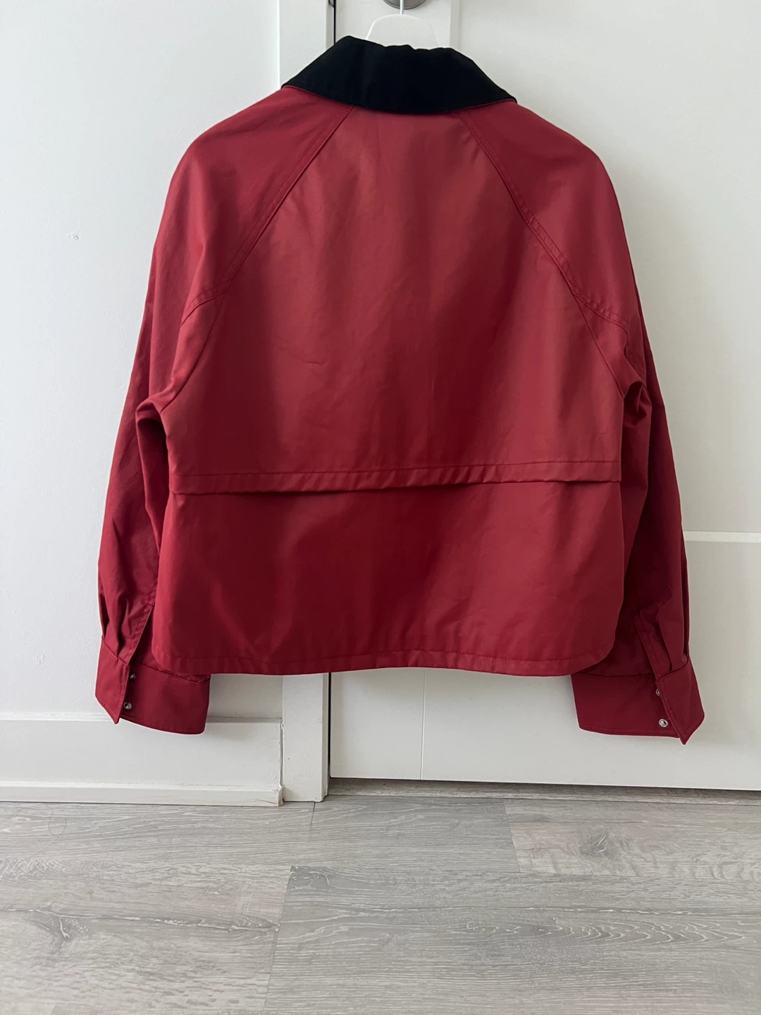 ZARA Red Coated Jacket brand new size M - photo 2