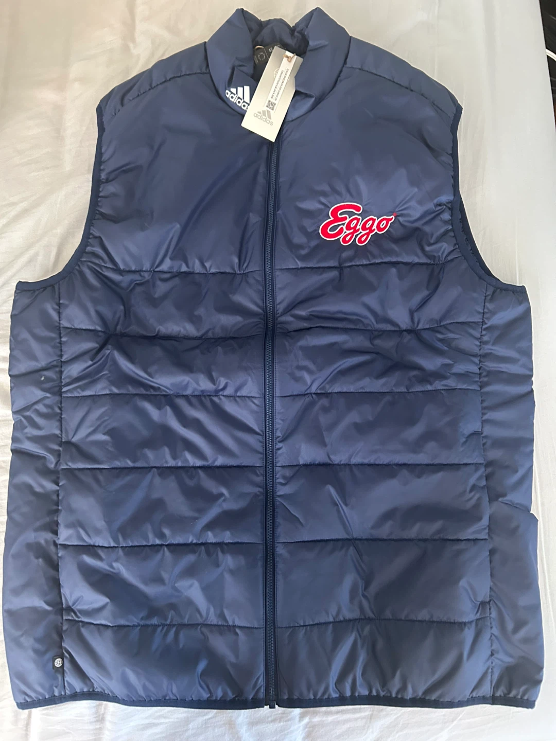 Adidas Puffer Vest - Eggo - Size M