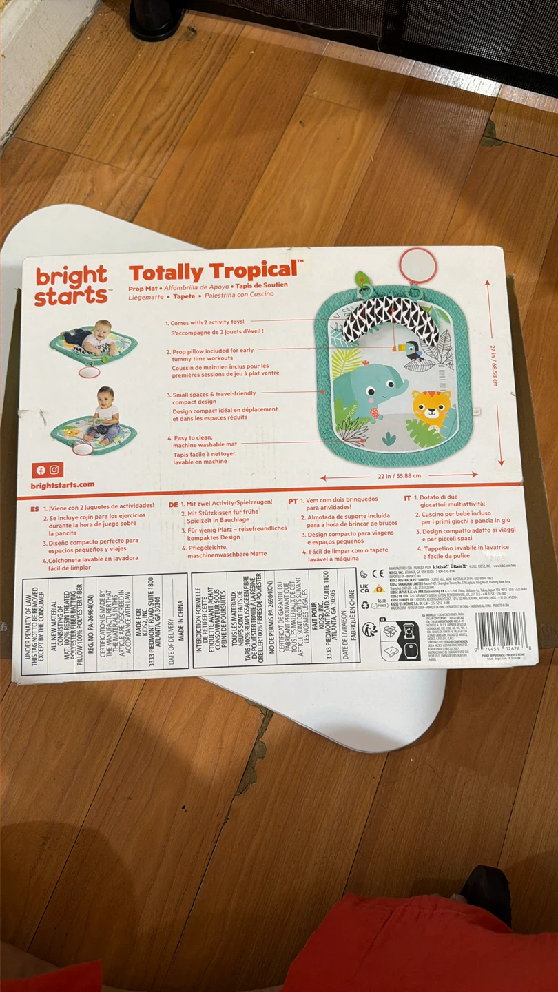 Bright Starts Totally Tropical Prop Mat - photo 3