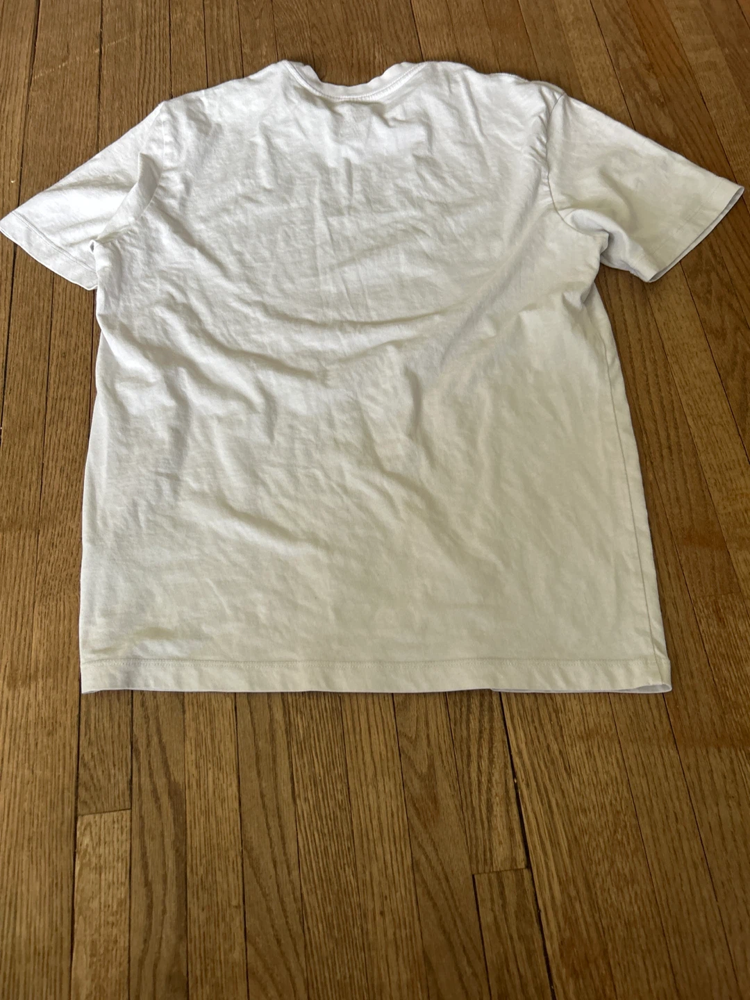 White T-Shirt with Bird Logo - photo 2