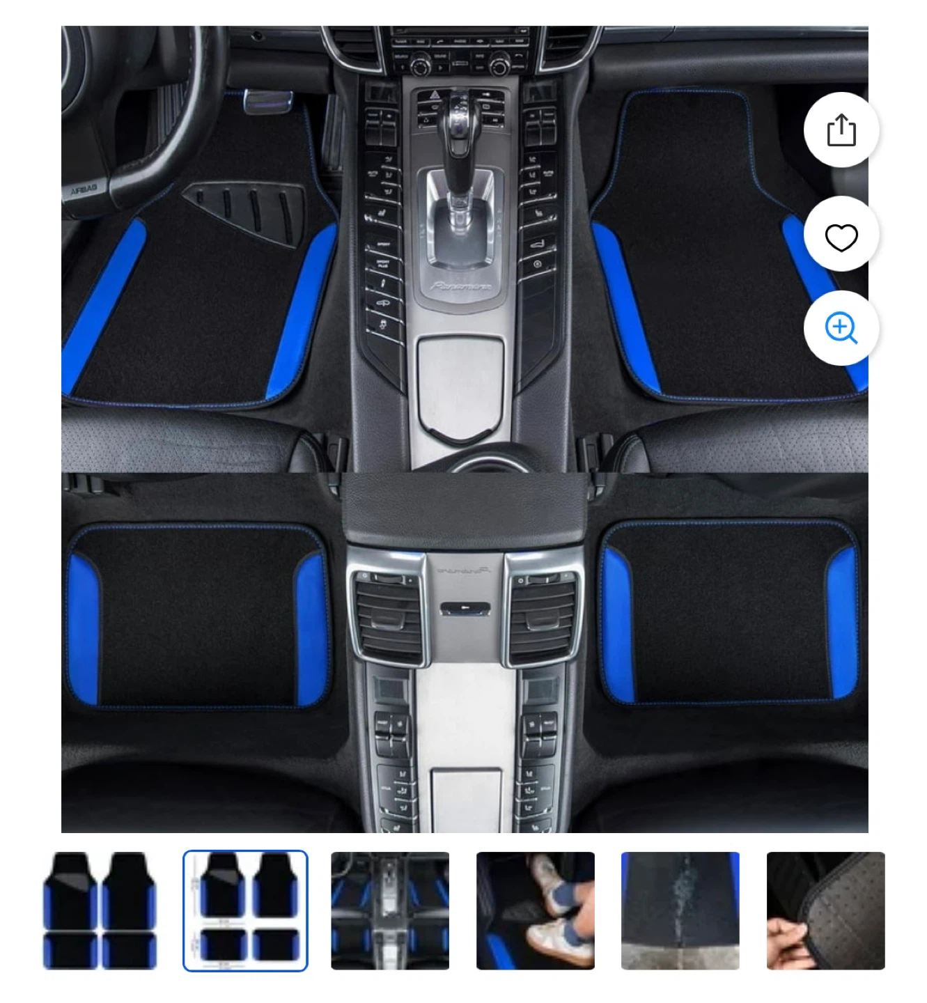 CAR PASS Waterproof Universal fit  car carpet set - photo 3