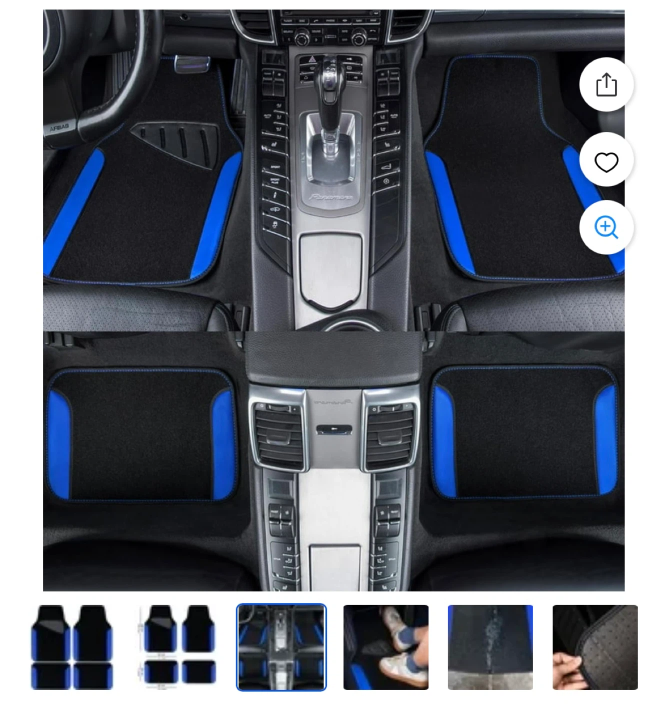 CAR PASS Waterproof Universal fit  car carpet set - photo 4