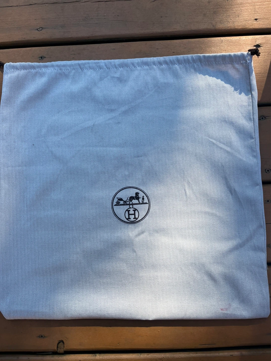 Hermès Dust Bag with Key Charm