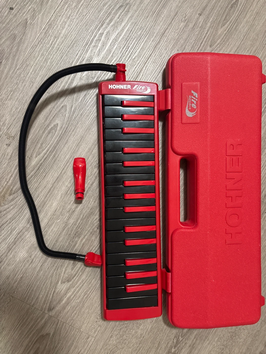 Hohner Fire Melodica with Case