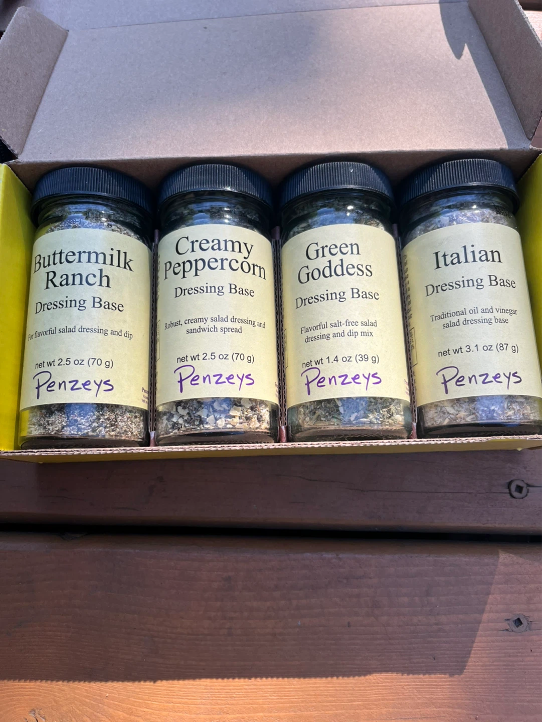 Penzeys Epicure Dip and Dressing Set