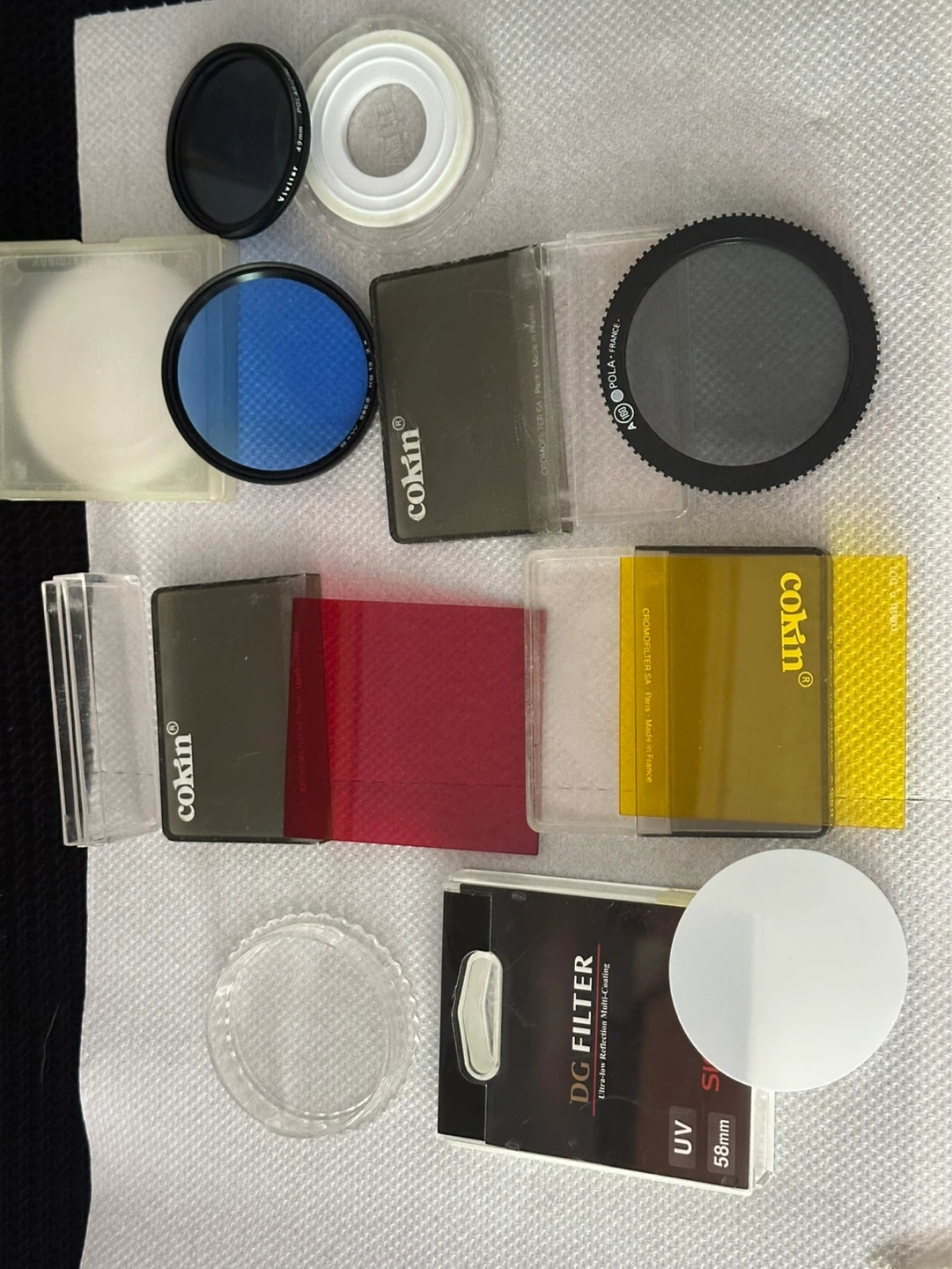 Lot of Vintage camera filters