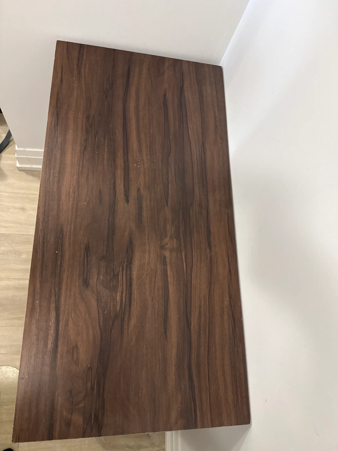 Dark Wood Console Table - photo 3