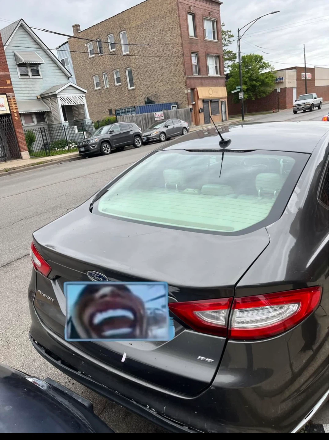 Gray Ford Fusion Sedan