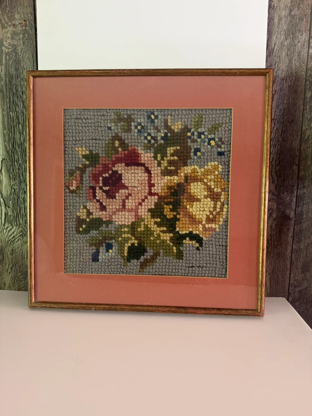 Vintage textile art
