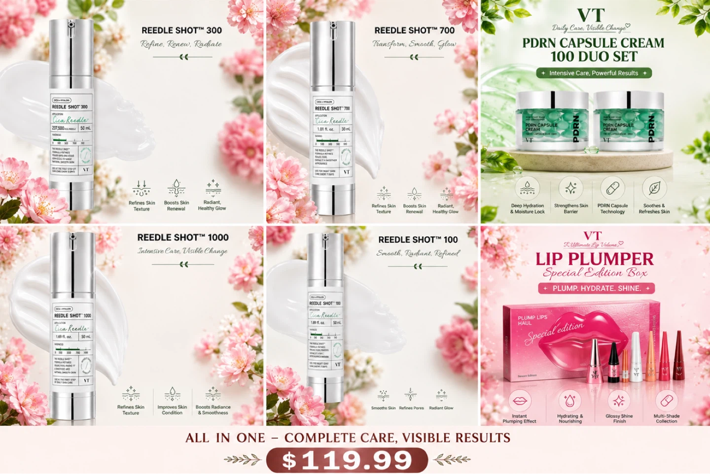 VT Reedle Shot Serum Duo Set