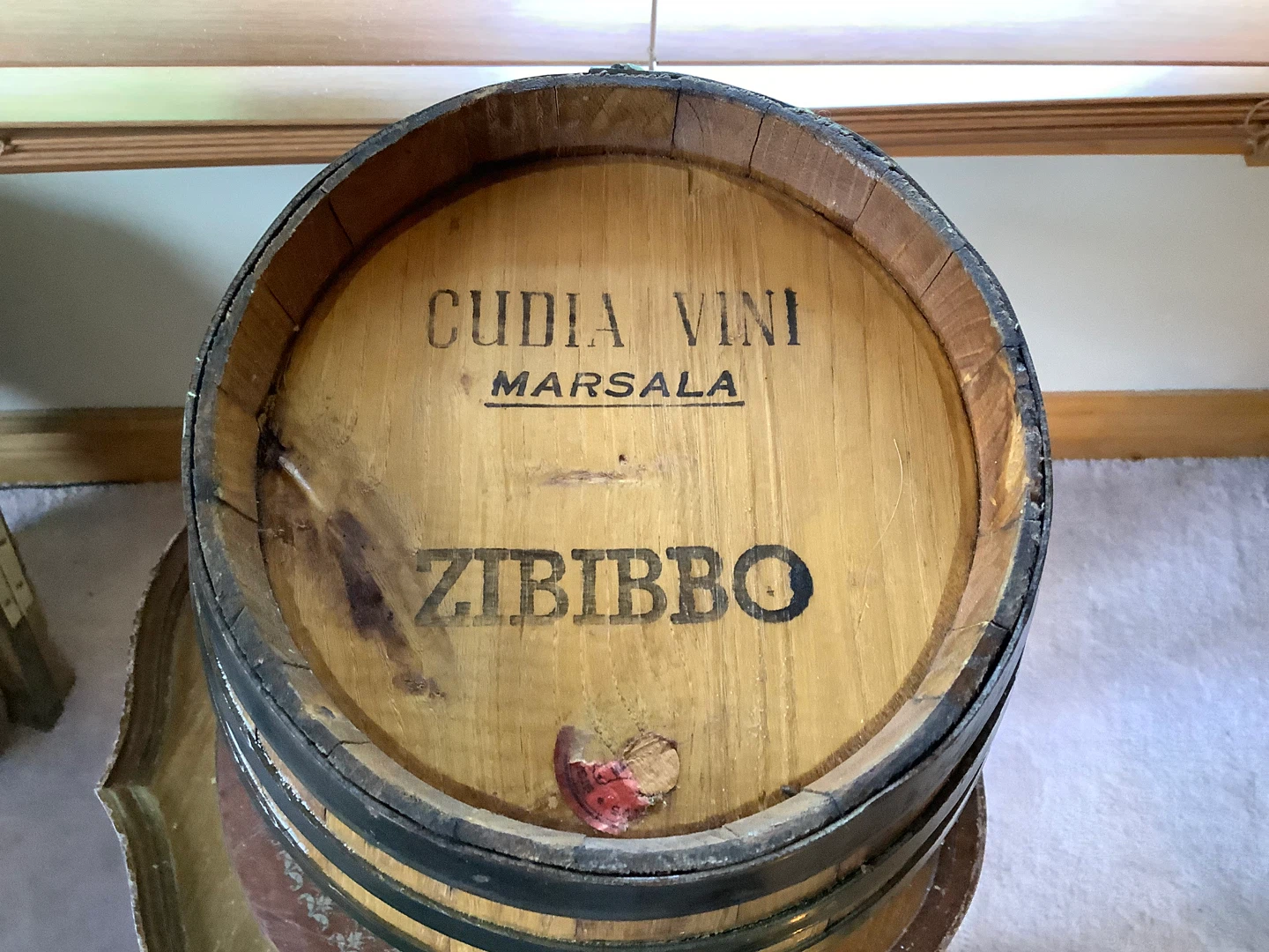 Vt Italian Cudia Vini Marsala (Zibibbo) Wine Cask/Barrel 🐞 - photo 2