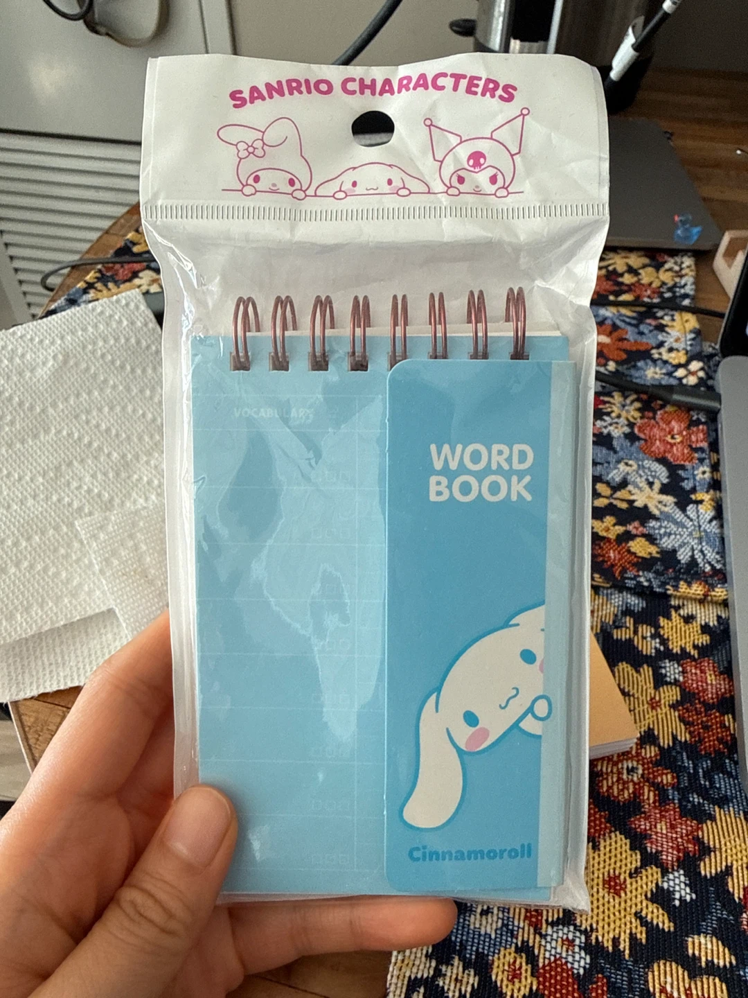 Sanrio Characters Cinnamoroll Vocabulary Note Book