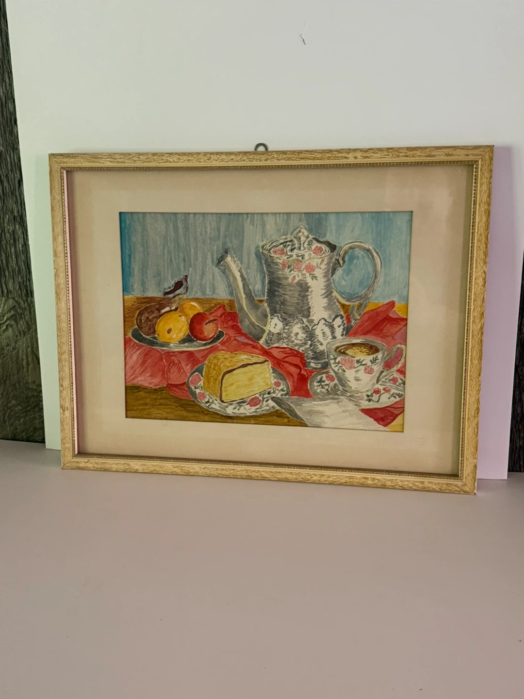 Vintage still life painting